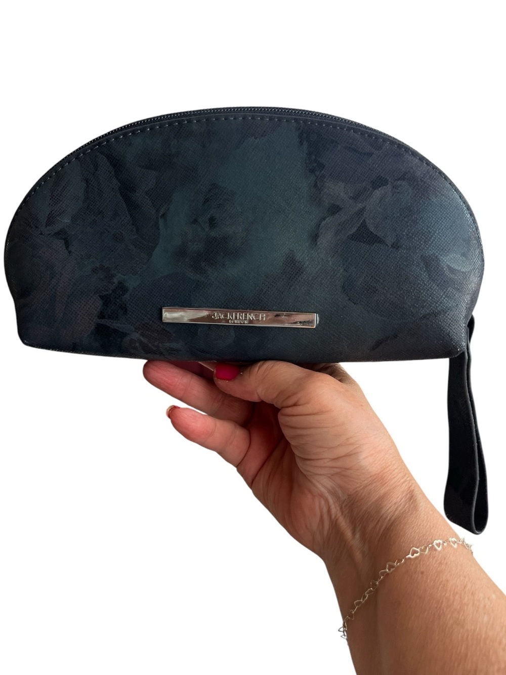 Jack French London Leather Wristlet